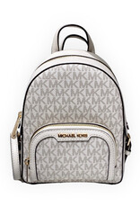 Michael Kors Michael Kors Jaycee Backpack XS Zip Pocket Sig PVC Inner Slip Pockets Top Handle Adjustable Shoulder Strap  Convertible Straps Outer Zip Pocket