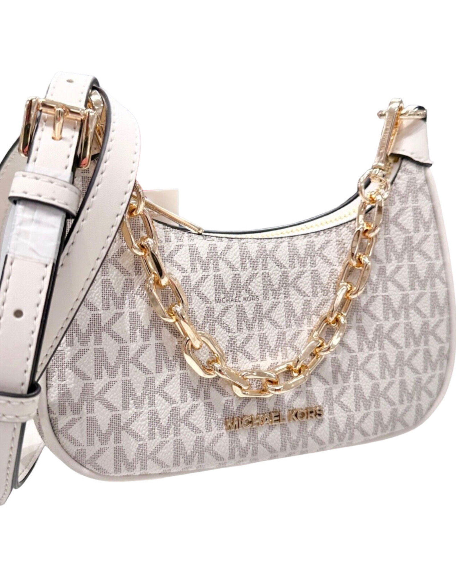 Michael Kors Michael Kors Cora Mini Zip Pouchette Crossbody Bag Purse Handbag
