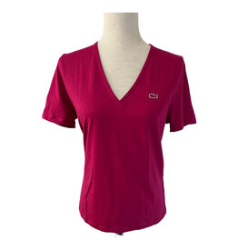 Lacoste Lacoste V-Neck T-Shirt 100% Cotton