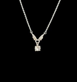 Finaella USA Fashion Jewelry Necklace Austria Crystal Silver Plated