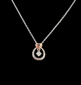 Finaella USA Fashion Jewelry Pendant Austria Crystals Silver Plated