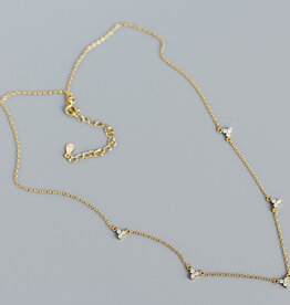 Finaella USA Fashion Jewelry Necklace S925 18K Gold Plated 18”