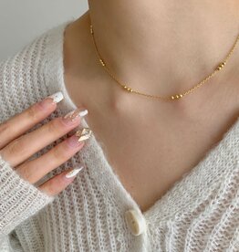 Finaella USA Fashion Jewelry Necklace S925 Silver 18K Gold Plated