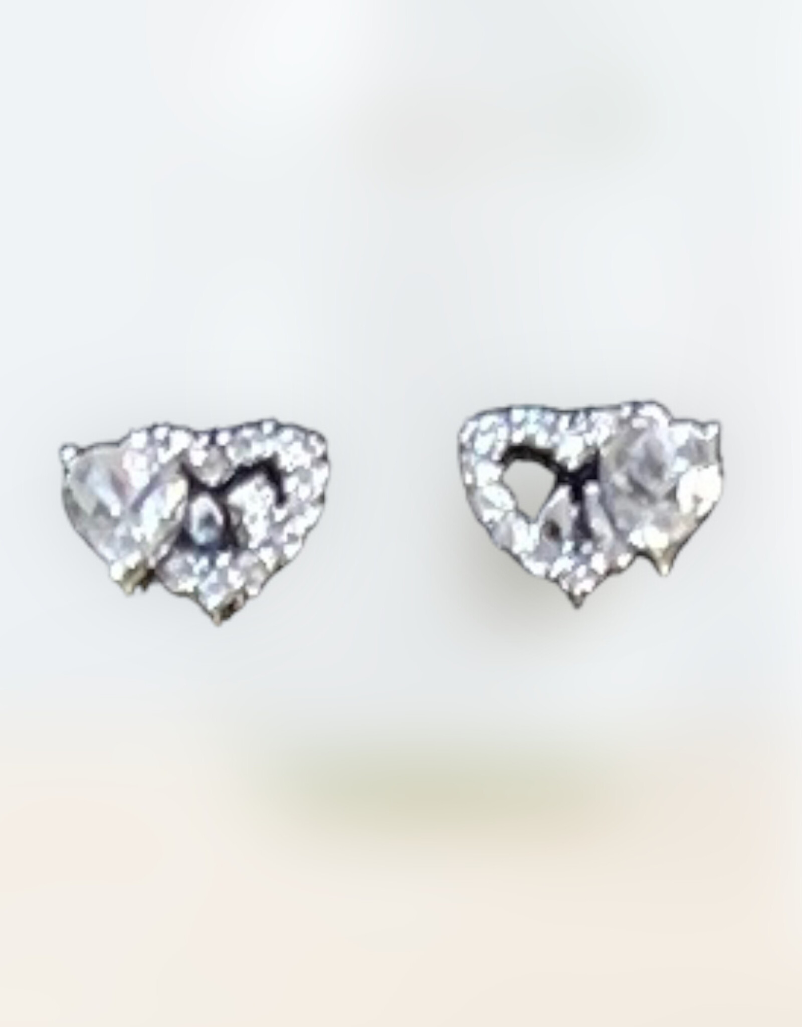 Finaella USA Fashion Jewelry Earring S925 Silver 18K Gold Plated Moissanite Stone