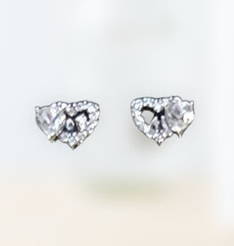 Finaella USA Fashion Jewelry Earring S925 Silver 18K Gold Plated Moissanite Stone