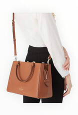 Kate Spade Kate Spade Leila Pebbled Leather Medium Triple Compartment Crossbody Bag Handbag