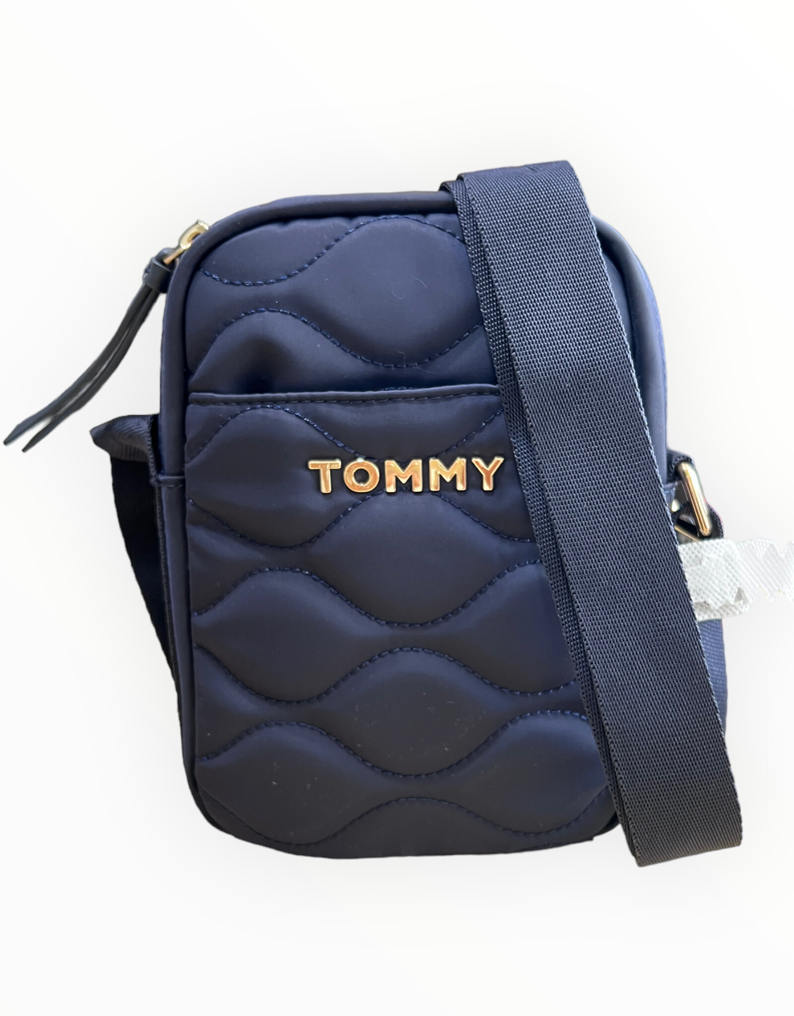 Tommy Hilfiger Tommy Hilfiger Phone Crossbody Nylon Top Zip Front Pocket