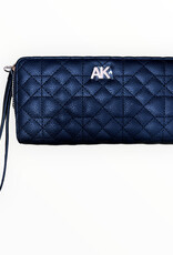 Anne Klein Anne Klein Long Wallet Leather Quilted Zip All Around