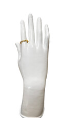 Finaella USA Fashion Jewelry Ring Flower 925 Silver 18K Gold-Plated 1.83g Adjustble