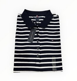Tommy Hilfiger Tommy Hilfiger Heritage Striped Polo Shirt Short Sleeves