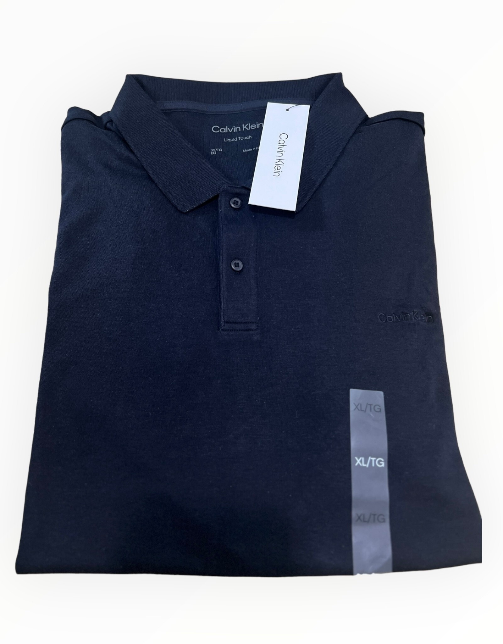Calvin Klein Calvin Klein Polo Shirt Solid Liquid Touch