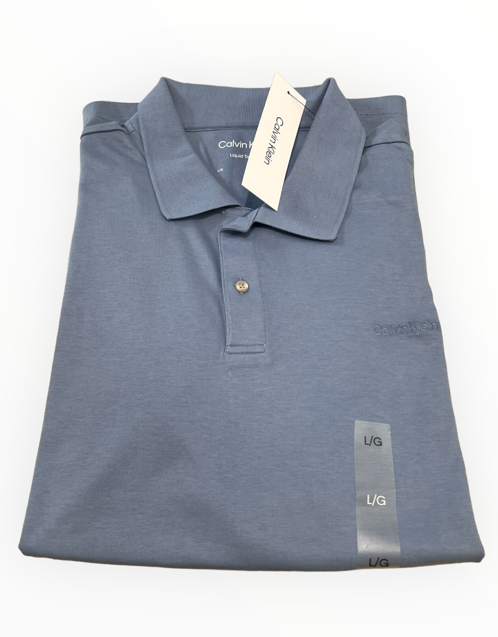 Calvin Klein Calvin Klein Polo Shirt Solid Liquid Touch