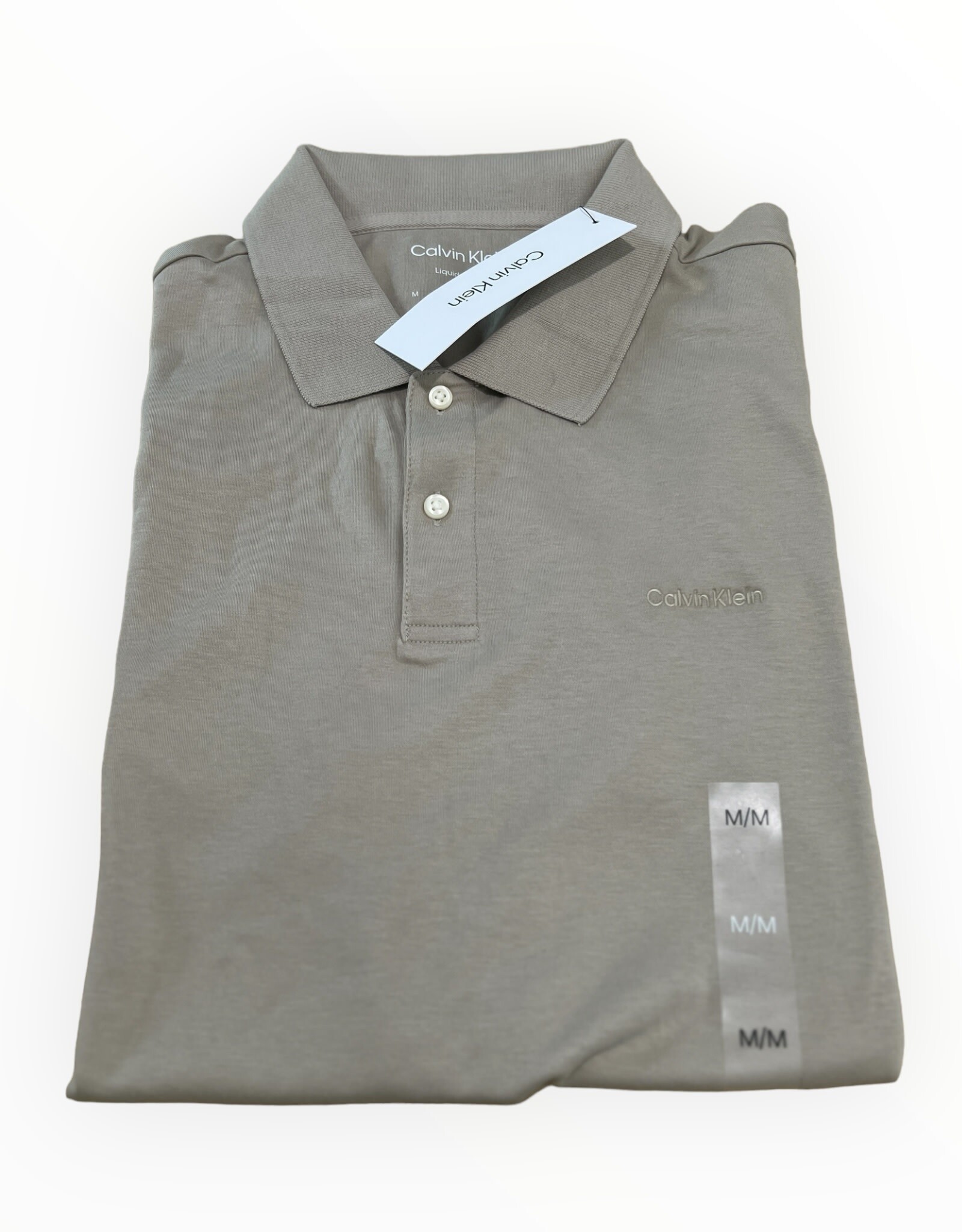 Calvin Klein Calvin Klein Polo Shirt Solid Liquid Touch