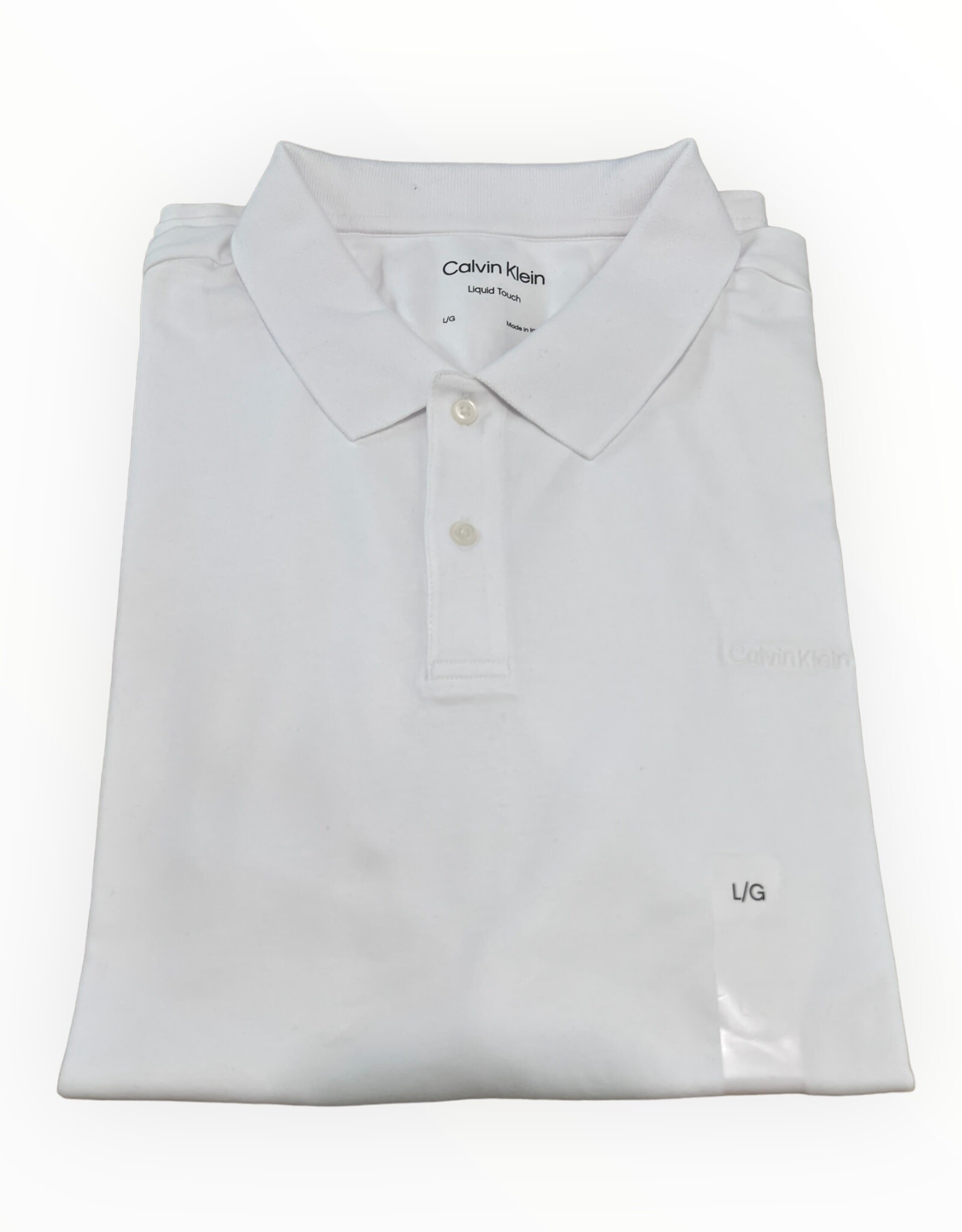 Calvin Klein Calvin Klein Polo Shirt Solid Liquid Touch