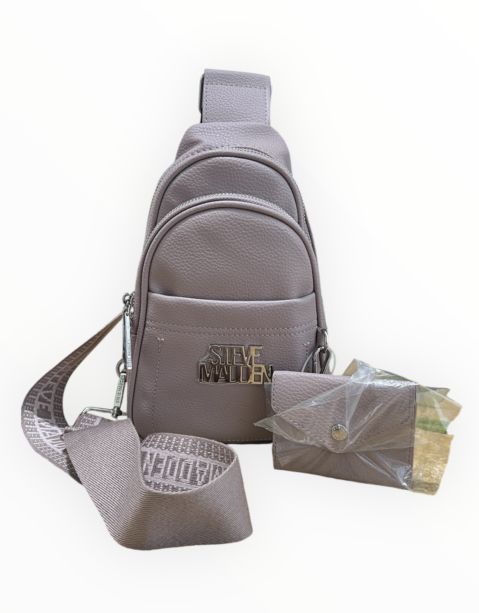 Steve Madden Steve Madden Body Bag Leather Zipped + Removable Coinpurse