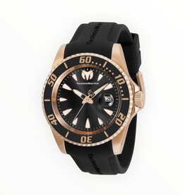 TechnoMarine TechnoMarine Manta Sea Men’s Watch 42mm Black Rose Gold