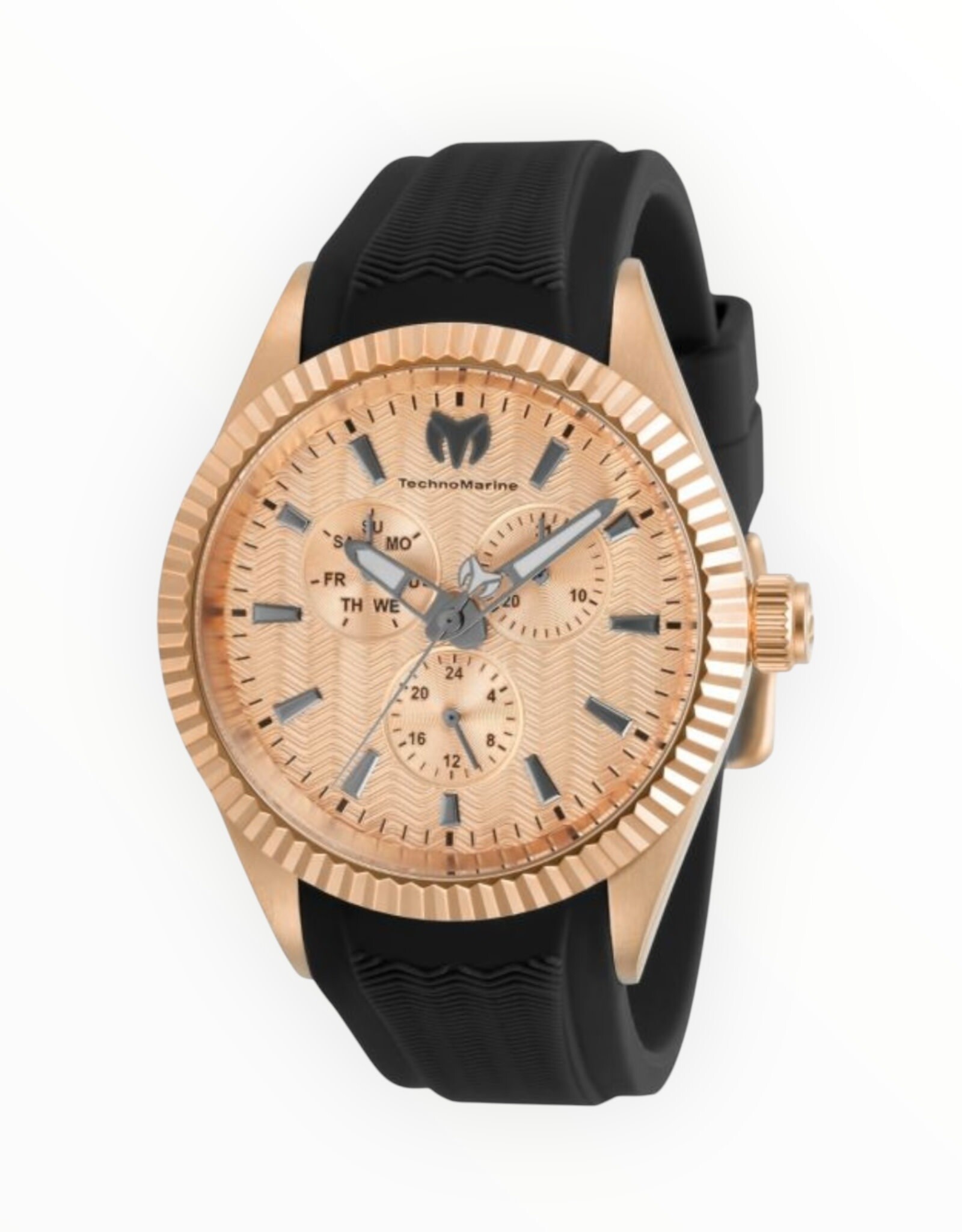 TechnoMarine TechnoMarine Sea Dream Men’s Watch 42mm Black Rose Gold