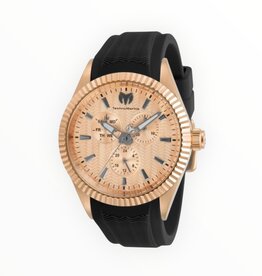 TechnoMarine TechnoMarine Sea Dream Men’s Watch 42mm Black Rose Gold