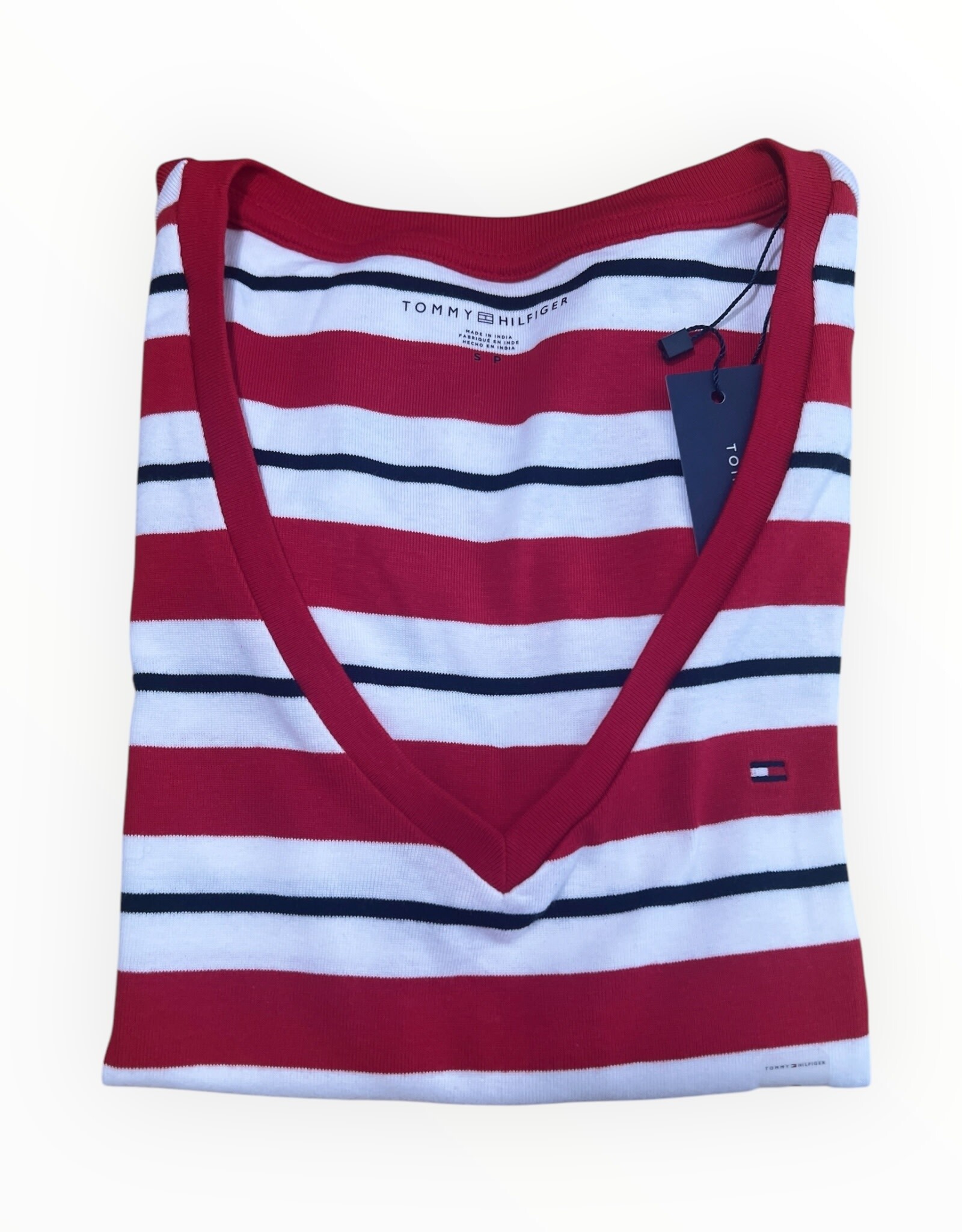 Tommy Hilfiger Tommy Hilfiger T-Shirt Fave Core V-Neck Striped