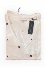 Tommy Hilfiger Tommy Hilfiger Printed Flag Fav Tee V-Neck