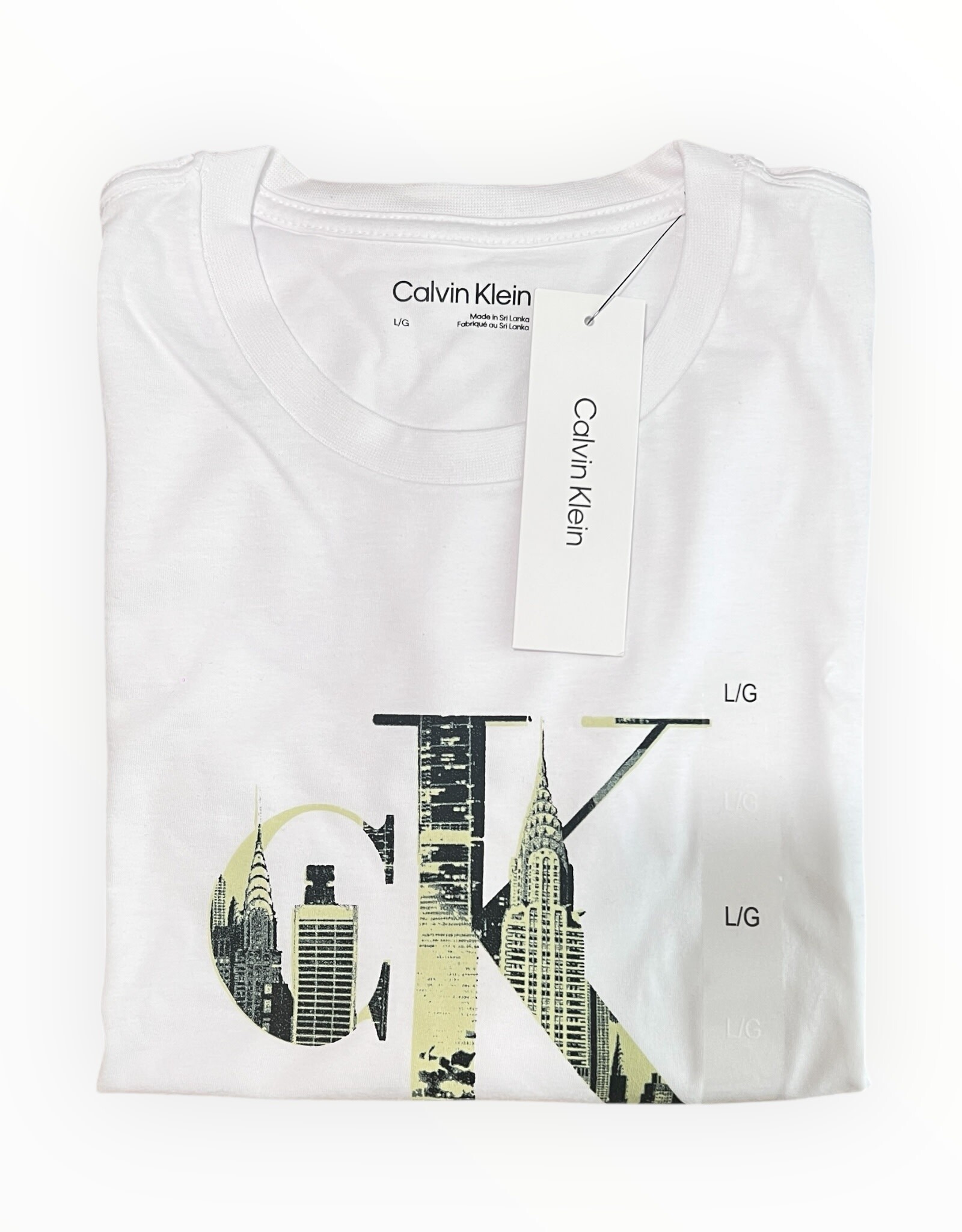 Calvin Klein Calvin Klein Logo Crew Neck Tee