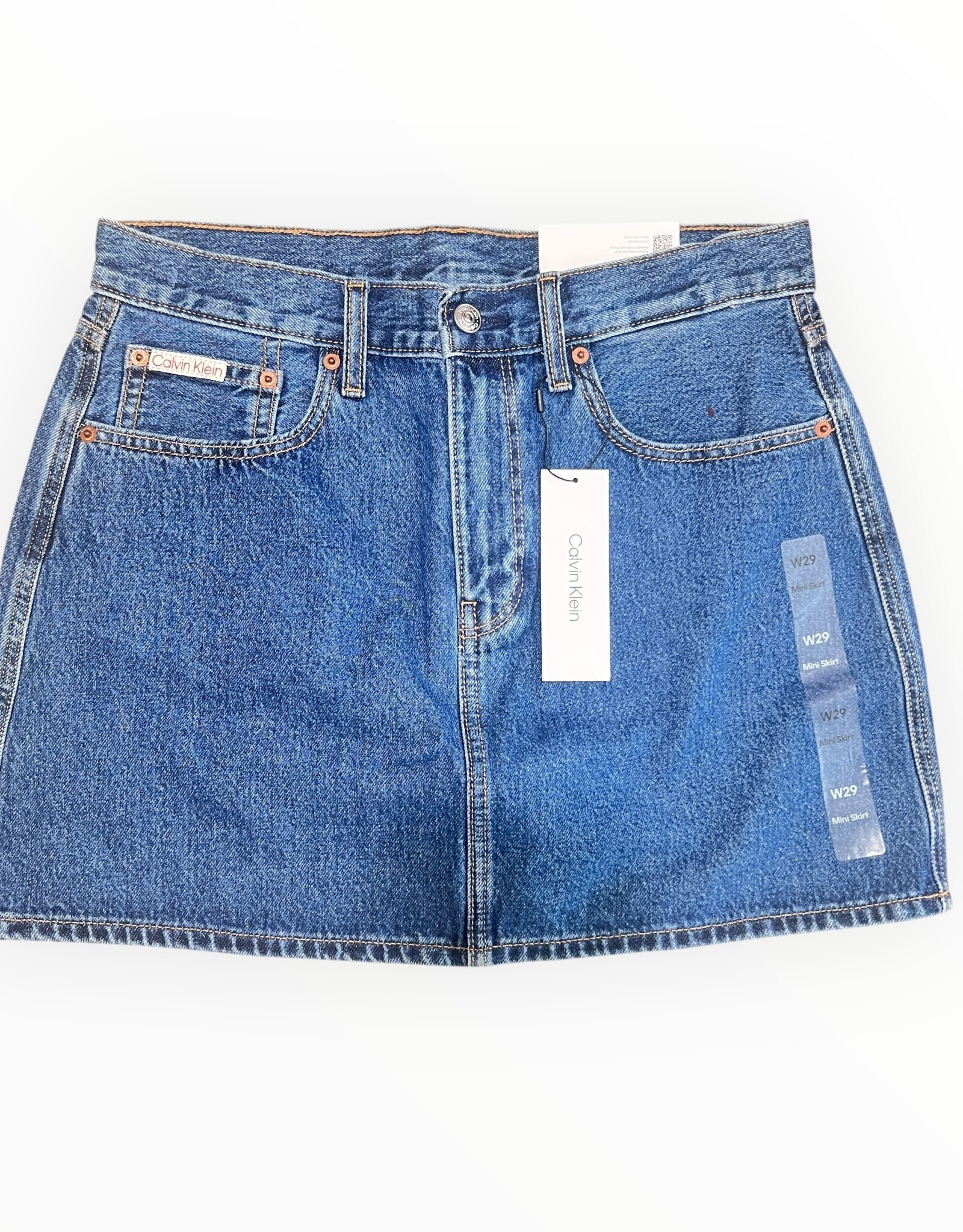 Calvin Klein Calvin Klein Denim Mini Skirt