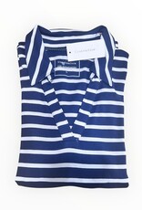 Charter Club Charter Club Polo Shirt Long Sleeves V-Neck Striped