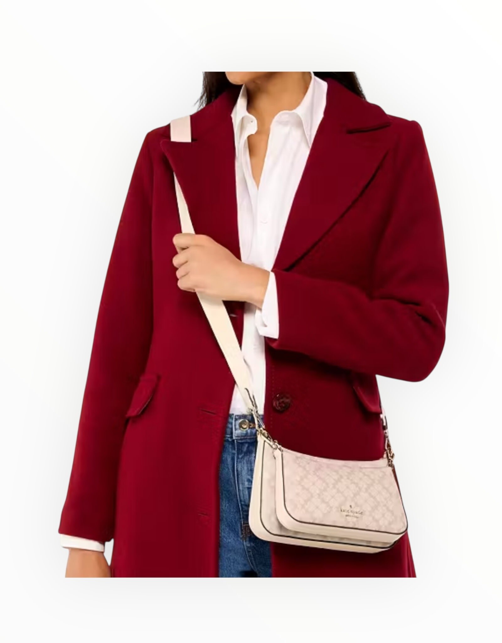 Kate Spade Kate Spade Flower Duo Spade Crossbody