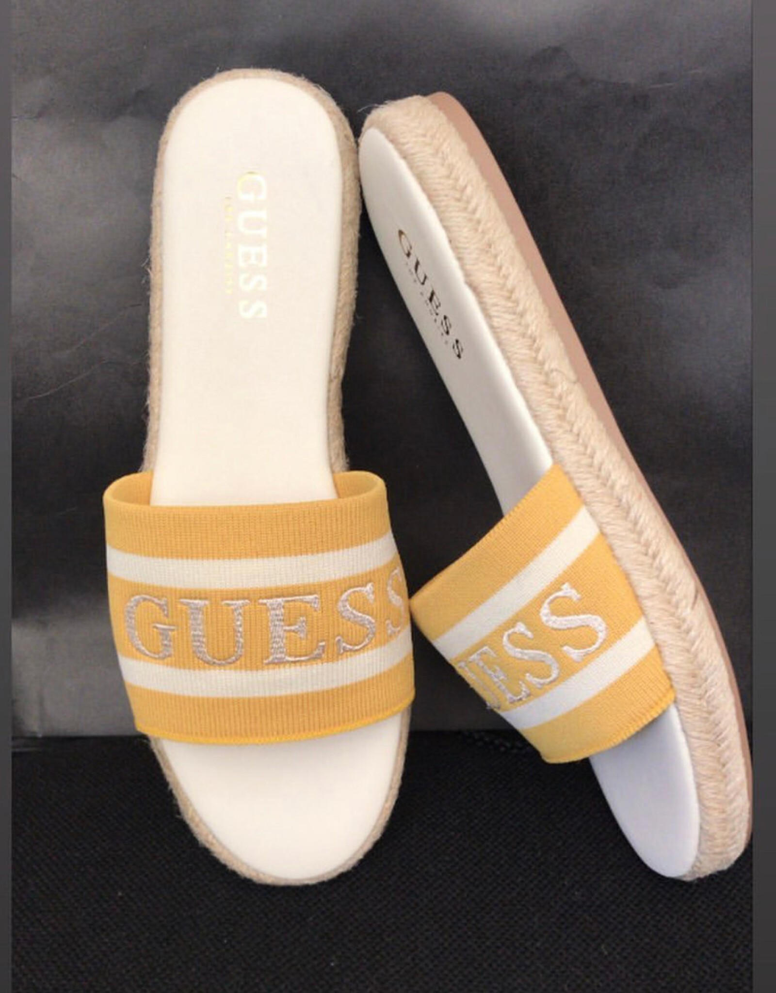 Guess Guess Espadrille Slides GF Carlita