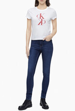 Calvin Klein Calvin Klein Tee Crewneck Mirror Monogram Logo