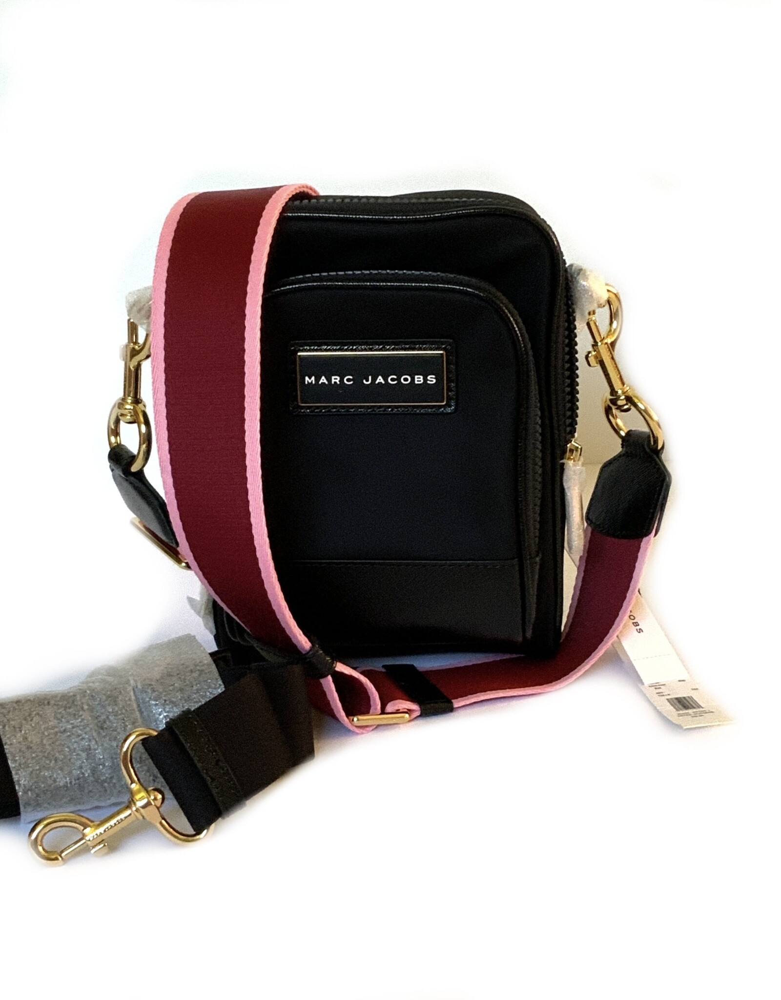 Marc Jacobs Marc Jacobs Mini Crossbody Nylon w/ 2 Compartments + Webbing Strap