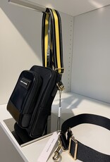 Marc Jacobs Marc Jacobs Mini Crossbody Nylon w/ 2 Compartments + Webbing Strap