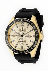 Invicta Invicta Aviator Nomad Men’s Watch Gold Tone Dial Steel Case