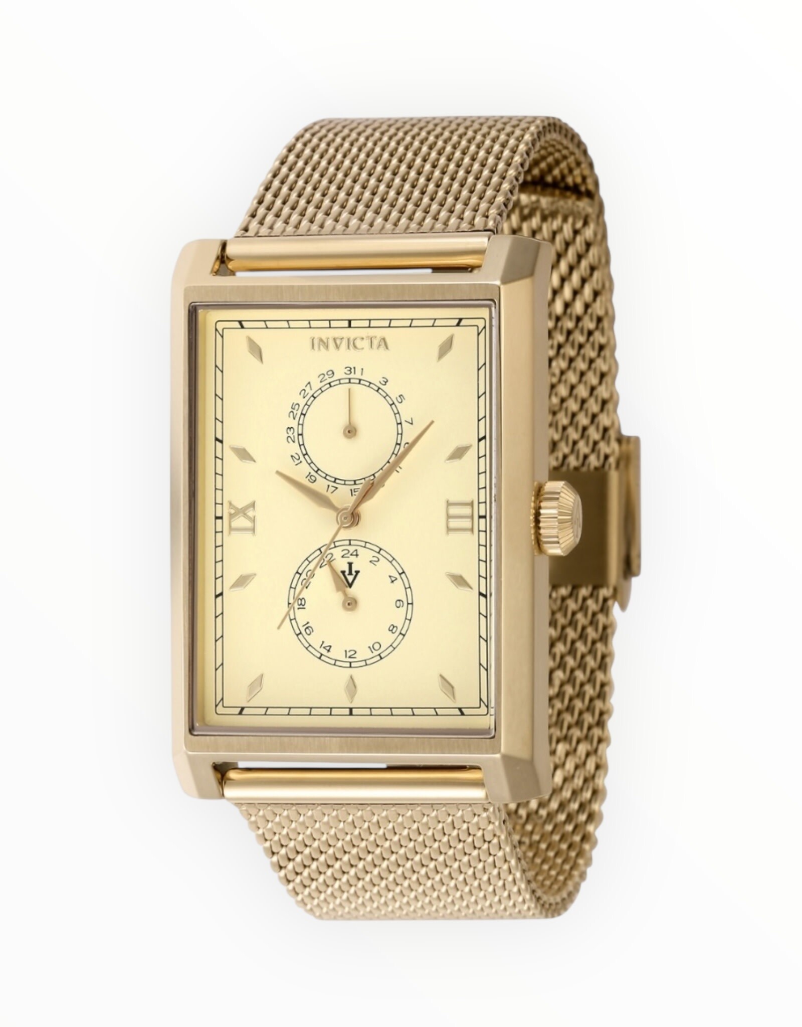 Invicta Invicta Vintage Men’s Watch Gold Tone Case