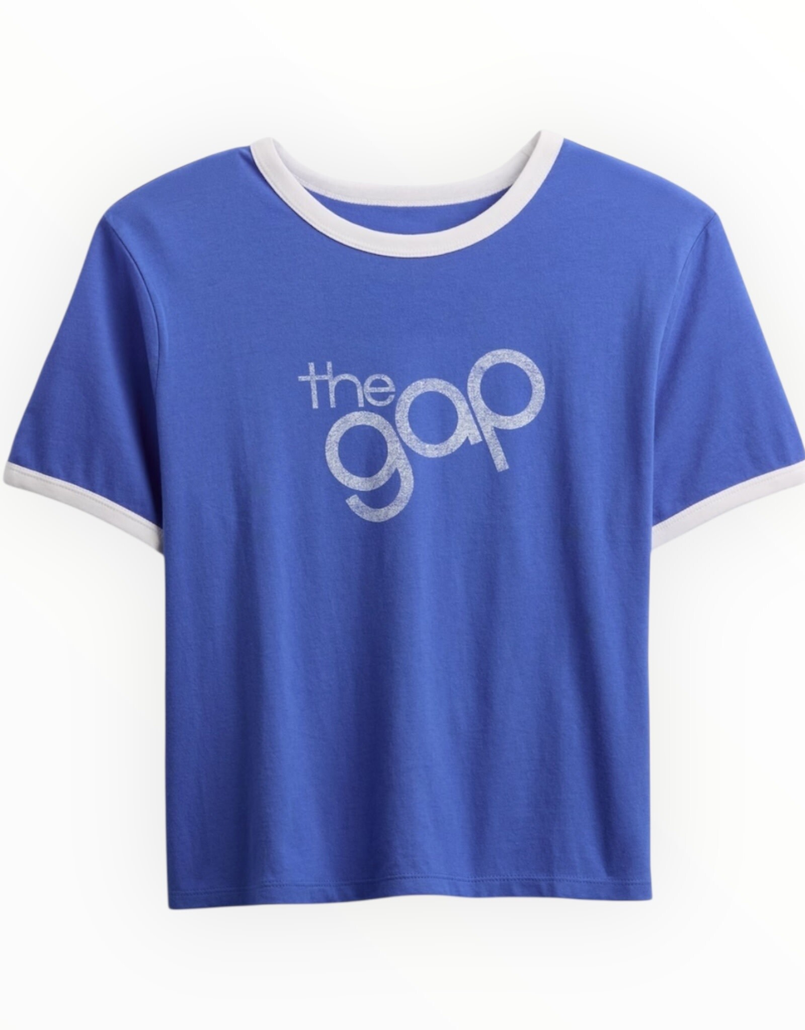 Gap Gap Shrunken Graphic Ringer T-Shirt