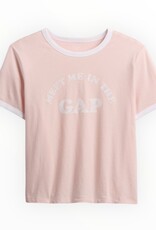 Gap Gap Shrunken Graphic Ringer T-Shirt