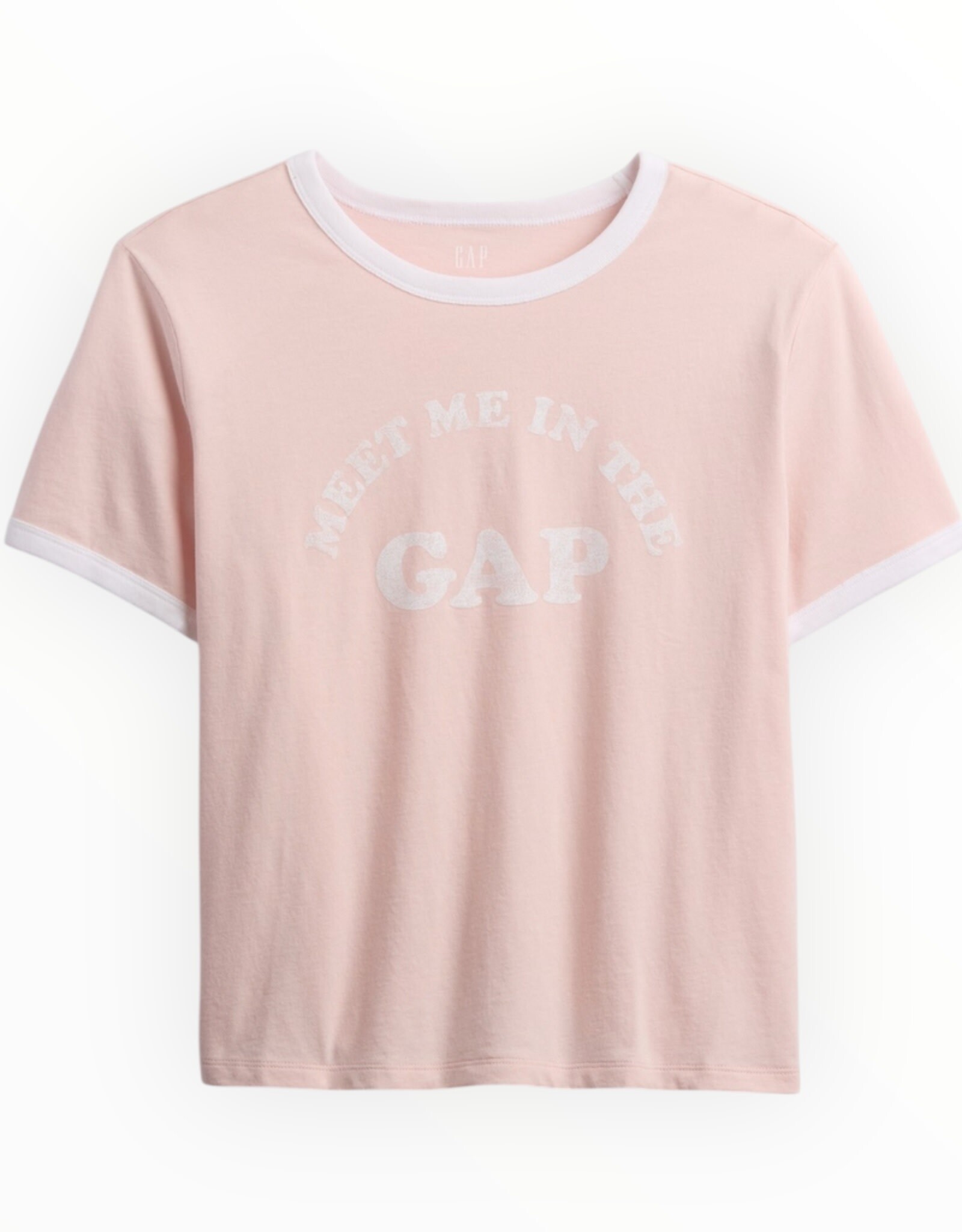 Gap Gap Shrunken Graphic Ringer T-Shirt