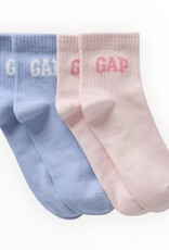 Gap Gap 2-Pack Logo Quarter Crew Socks (One Size Fits All)