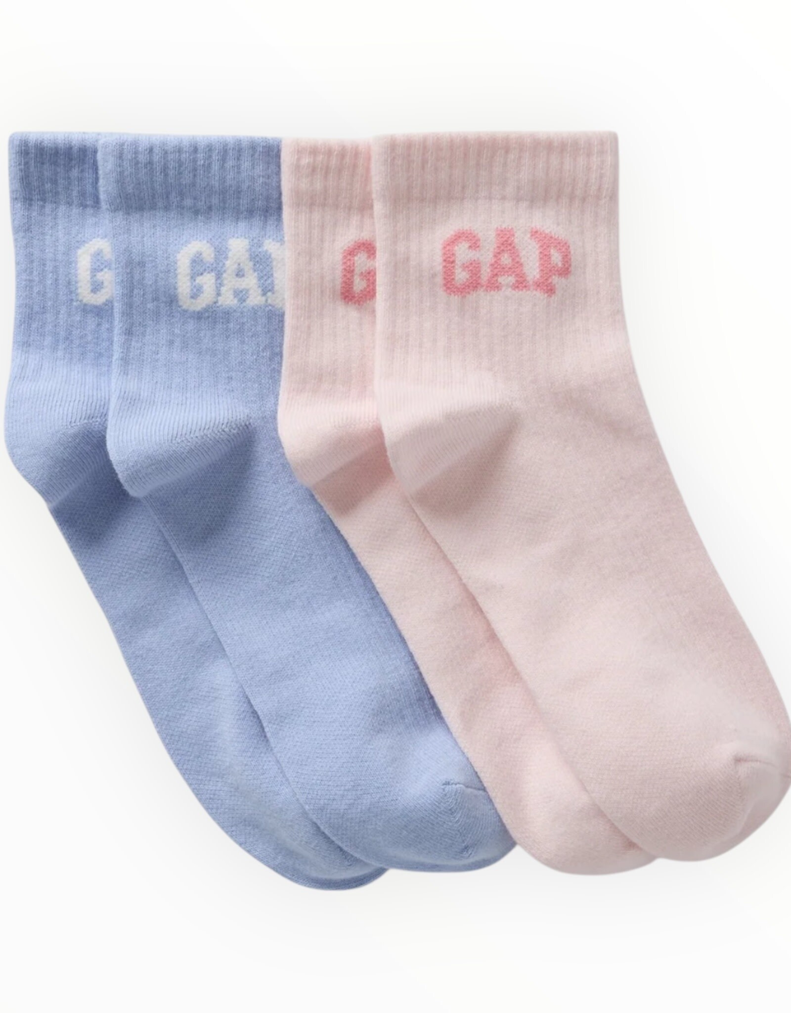 Gap Gap 2-Pack Logo Quarter Crew Socks (One Size Fits All)