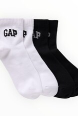 Gap Gap 2-Pack Logo Quarter Crew Socks (One Size Fits All)
