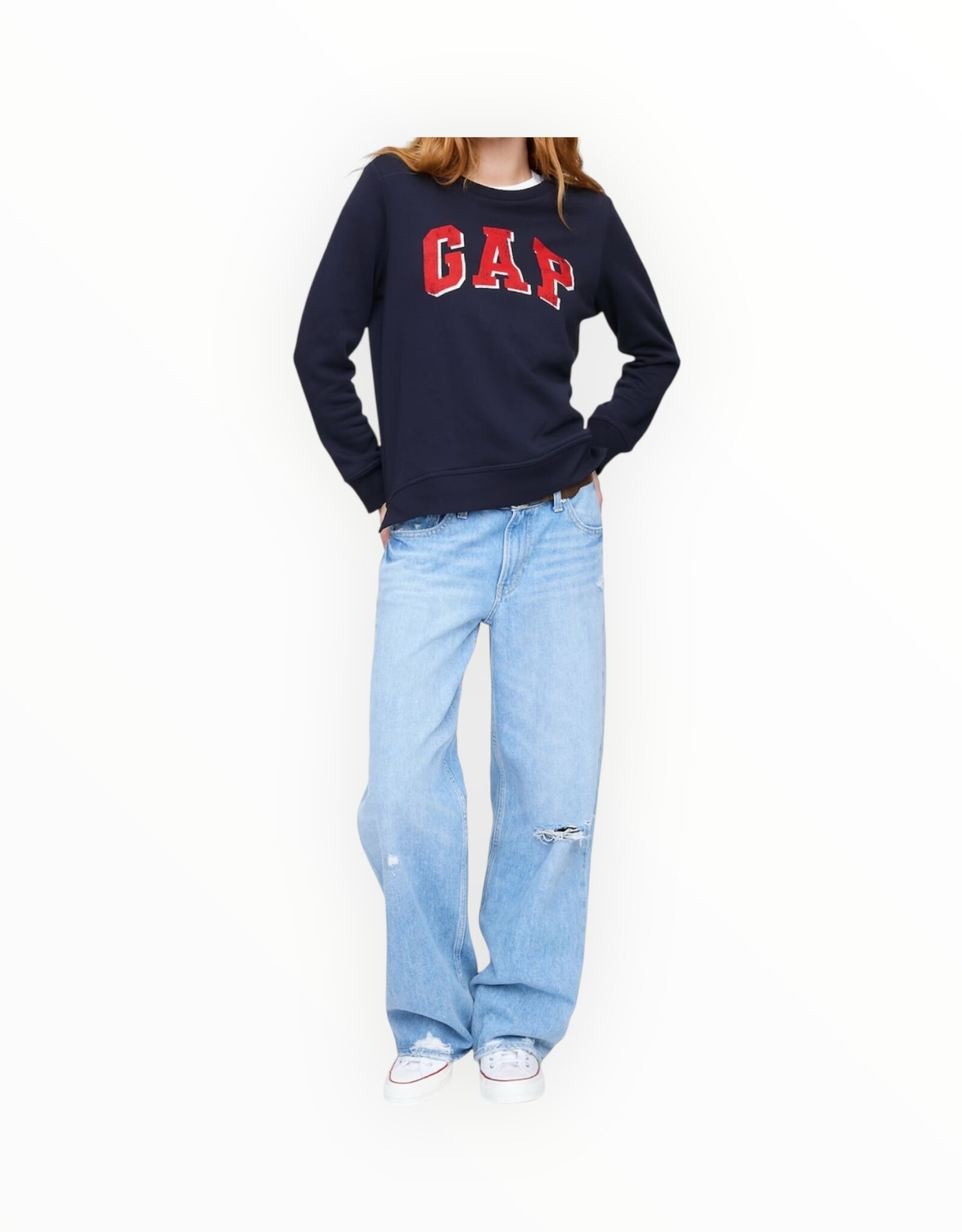 Gap Gap Relaxed Logo Sweatshirt