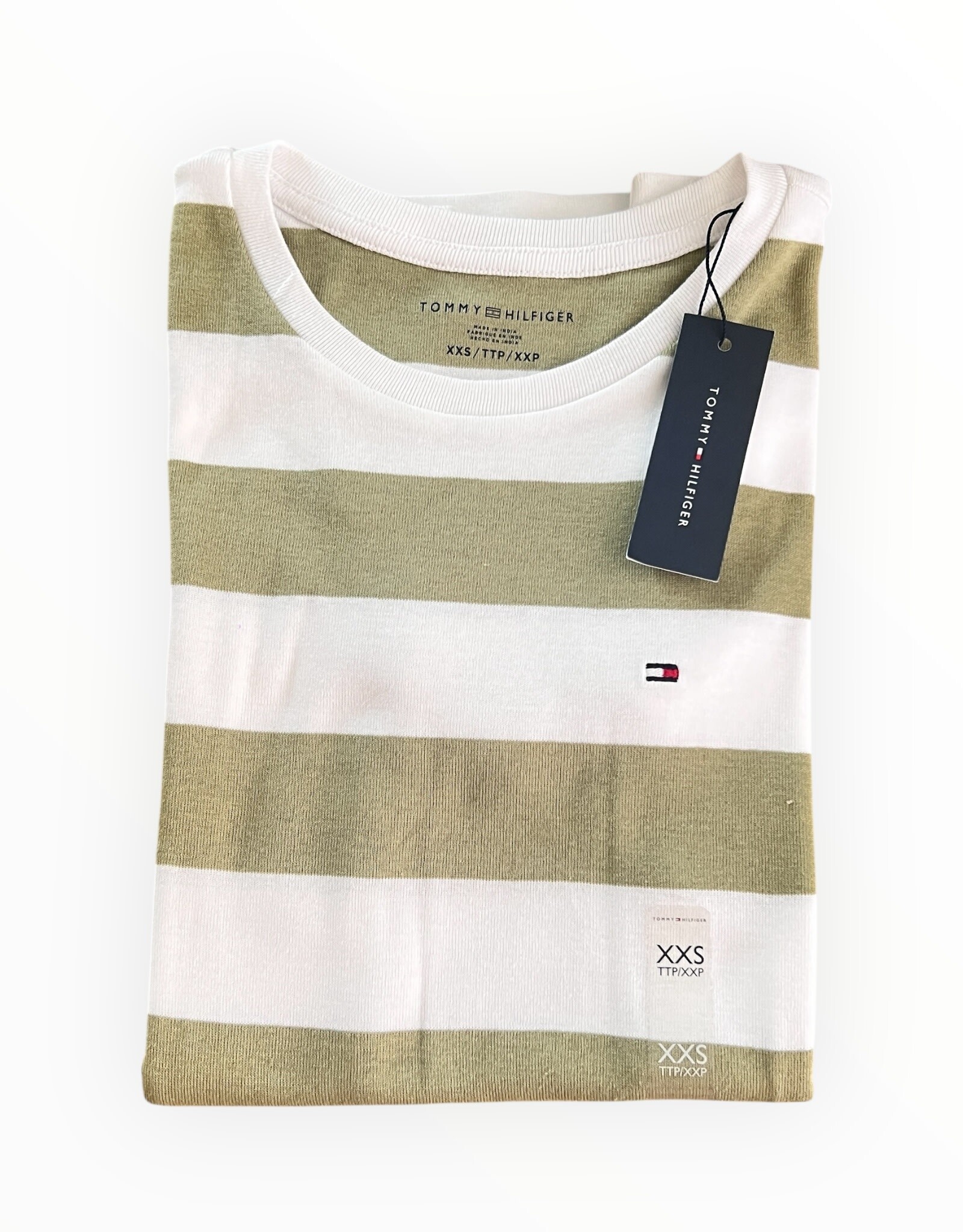 Tommy Hilfiger Tommy Hilfiger Striped Tee Crew Neck