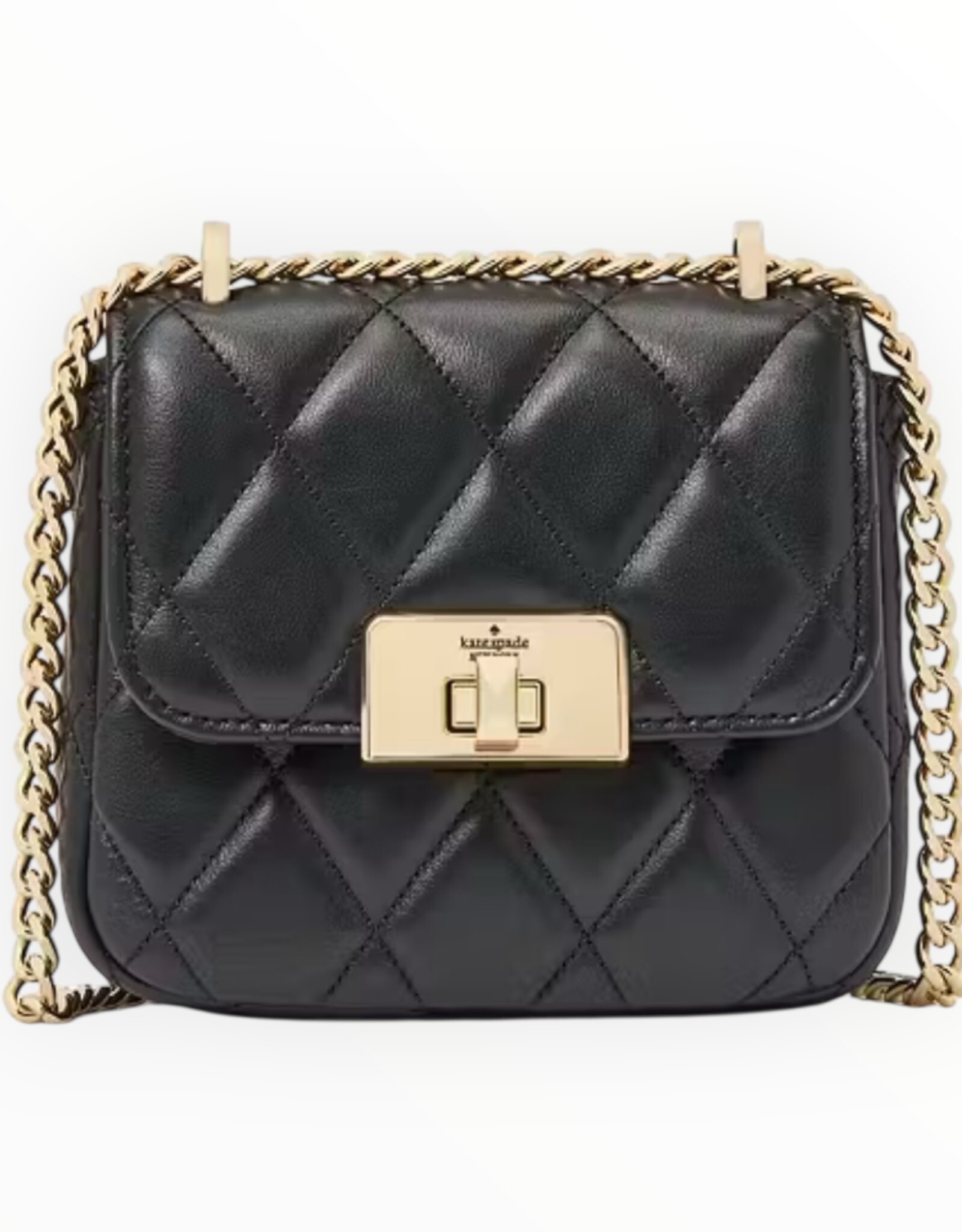 Kate Spade Kate Spade Carey Smooth Quilted Leather Micro Flap Crossbody