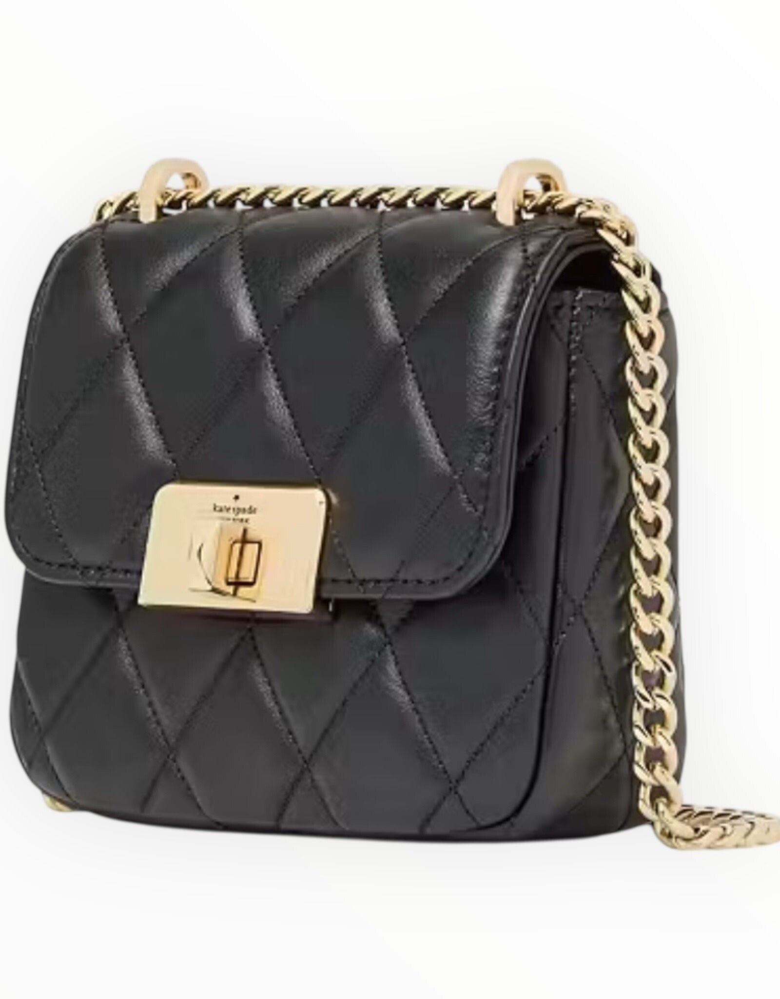 Kate Spade Kate Spade Carey Smooth Quilted Leather Micro Flap Crossbody