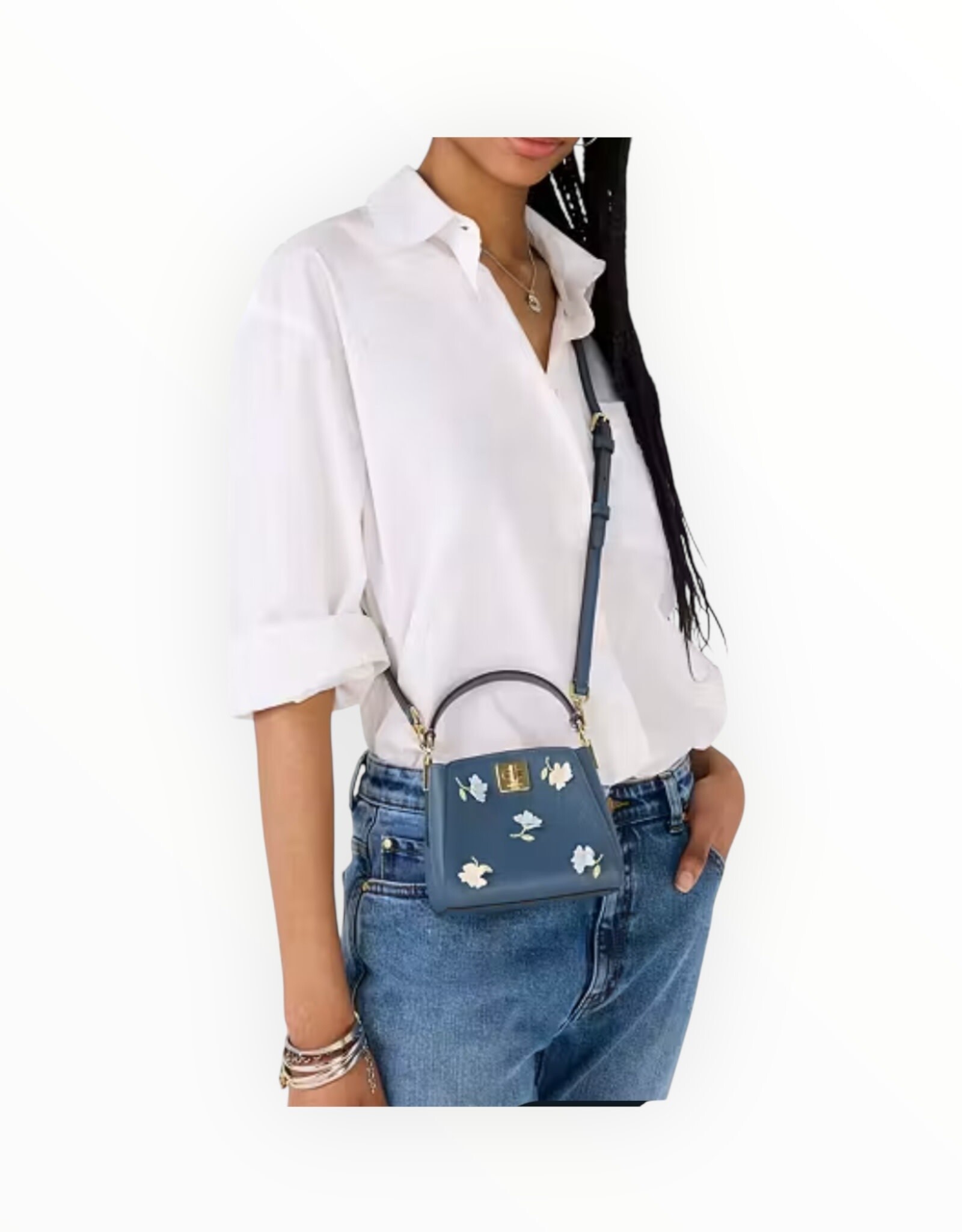 Kate Spade Kate Spade Phoebe Appliqué Mini Top Handle Crossbody