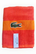 Lacoste Lacoste Cotton Colorblocked Bath Towel