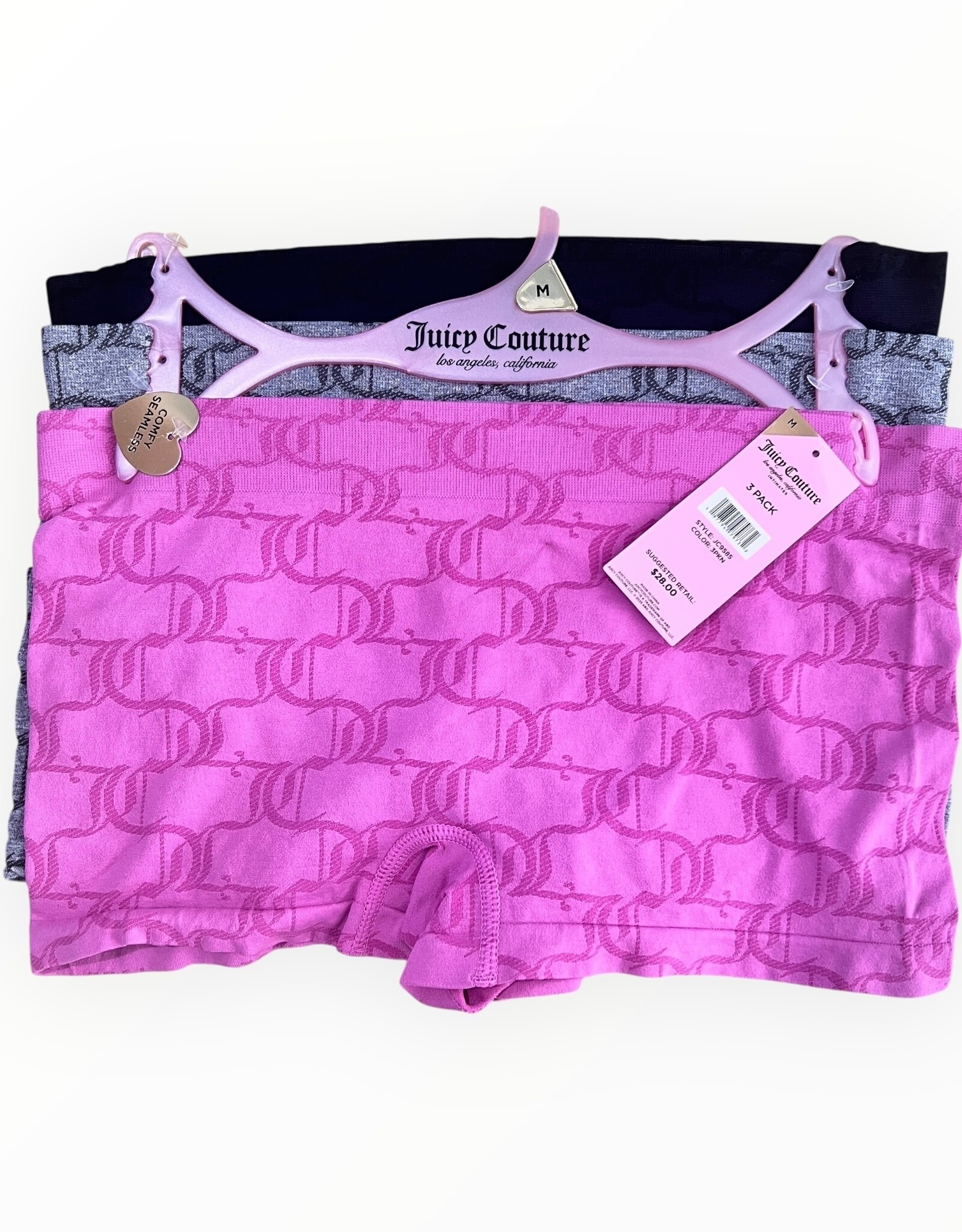 Juicy Couture Juicy Couture 3-Pack Boyshorts