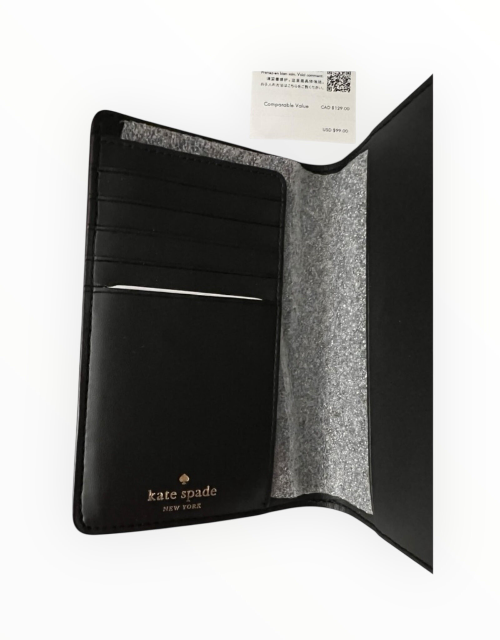 Kate Spade Kate Spade Madison Passport Holder Saffiano Leather