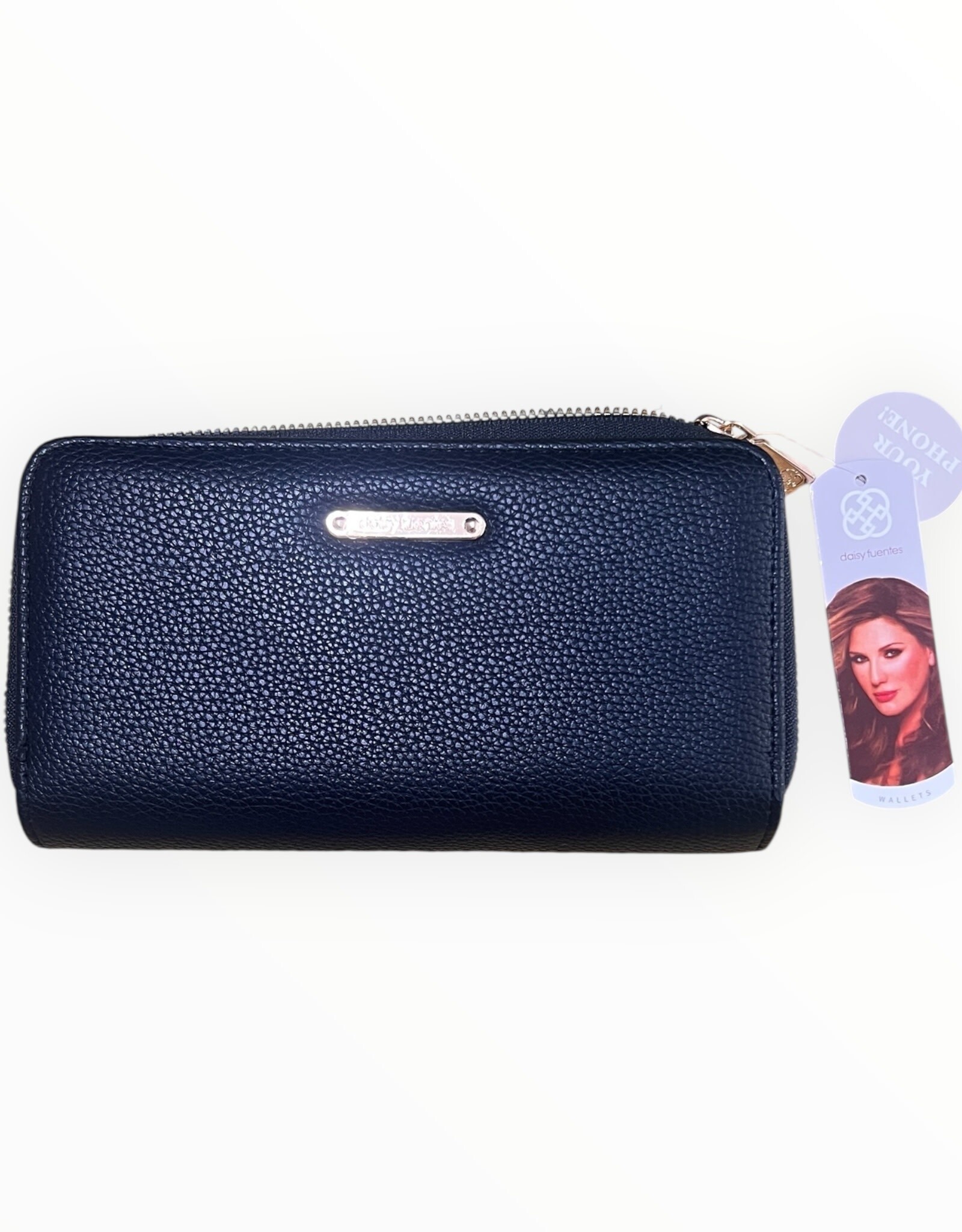 Daisy Fuentes Daisy Fuentes Medium Zip Leather Wallet