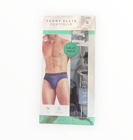Perry Ellis Perry Ellis 6-Pack Briefs Microfiber